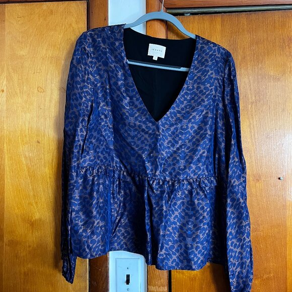 Sezane Blanca Blouse Size 42 - Picture 2 of 4